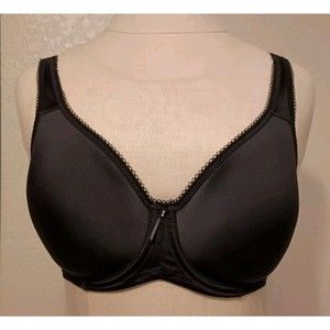 Wacoal Size 34D  Basic Beauty Spacer Underwire T-Shirt Bra, Black 853192